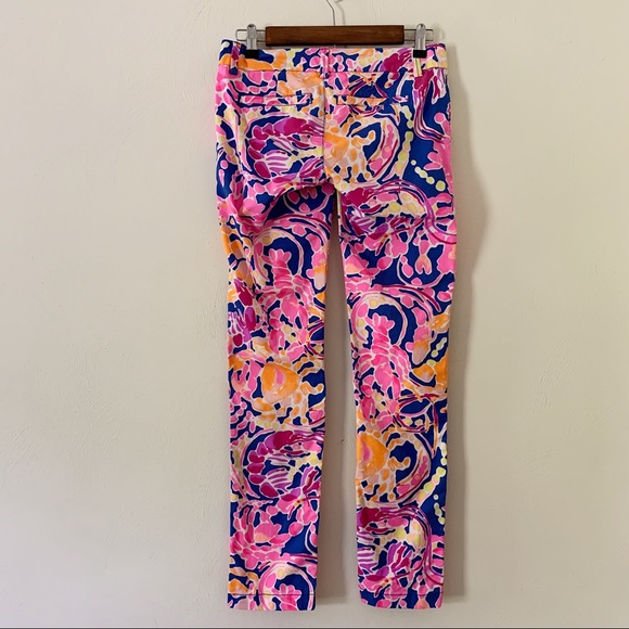 Lilly Pulitzer Callahan Chino Pants Size 00 - Picture 2 of 3